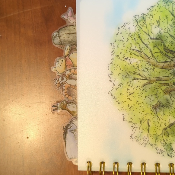 Winnie the Pooh Tabbed Journal NWOT - Picture 2 of 5